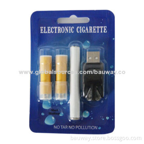 Bauway Manufacturer Disposable Clearomizer with Two Clearomizers and USB Cable